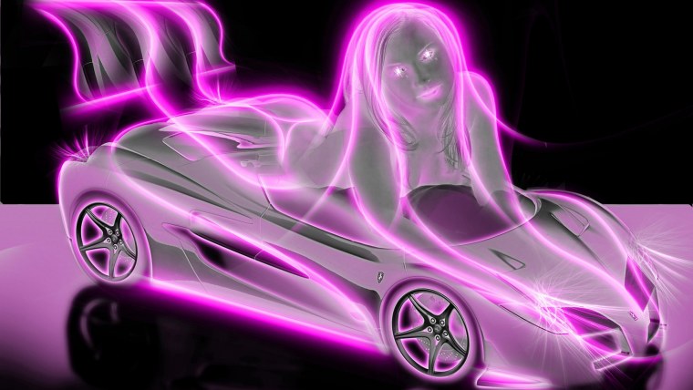 Cyberpunk 2077 неон