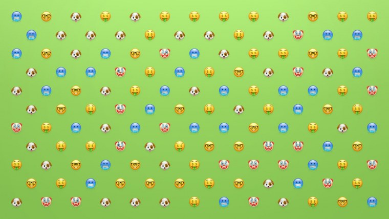 Фон из смайликов