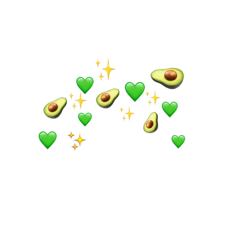 Зелёный с зелёными смайлами