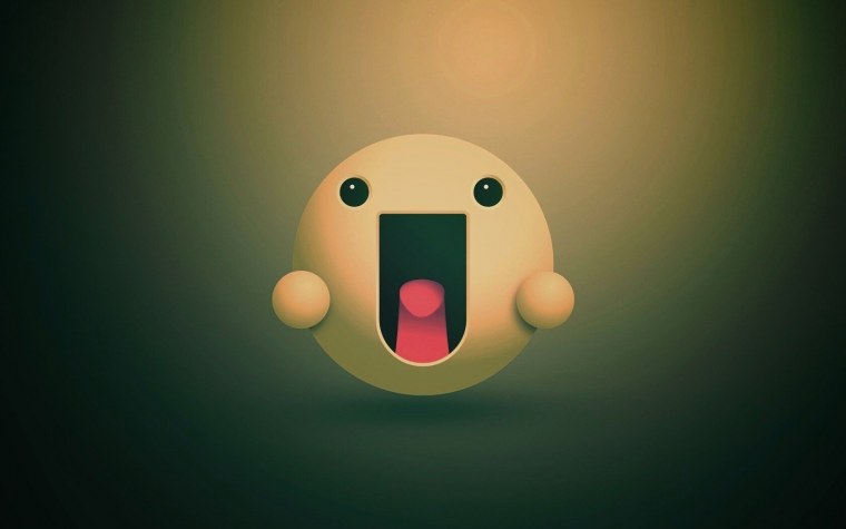 Смайл на зеленом фоне из ТТ