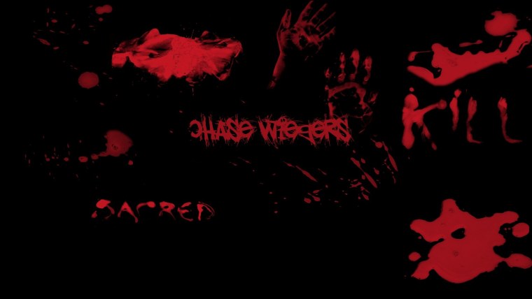 Черно красные надписи