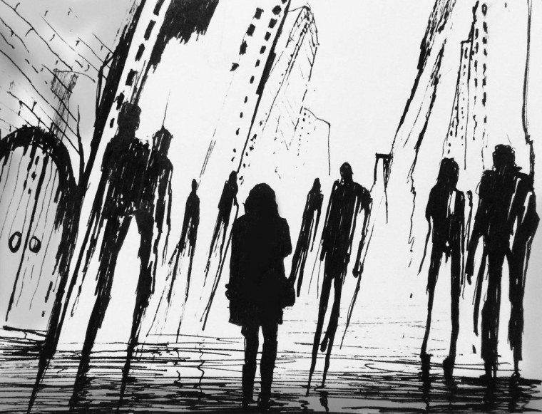 Одиночество среди толпы