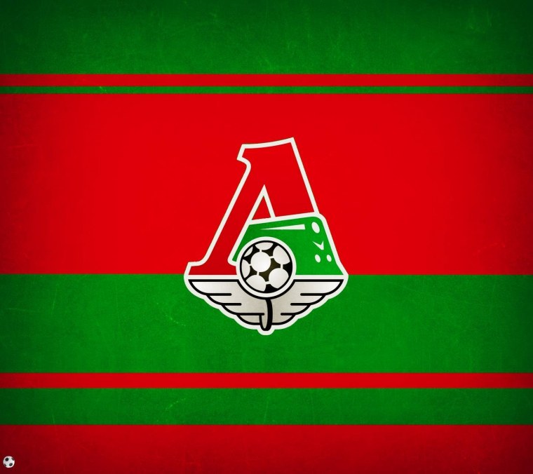 Флаг футбольного клуба Локомотив