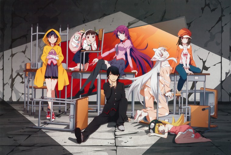 Monogatari аниме 1 сезон