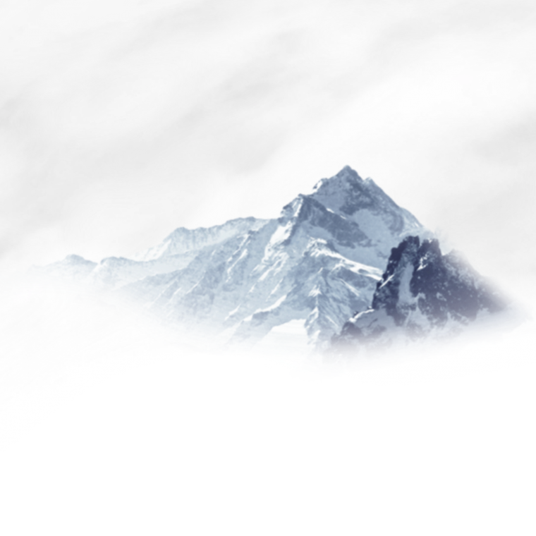 Заснеженные горы панорама