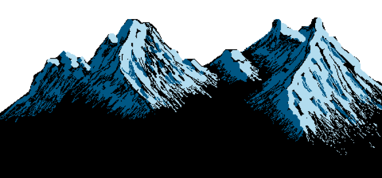 Денали гора вектор