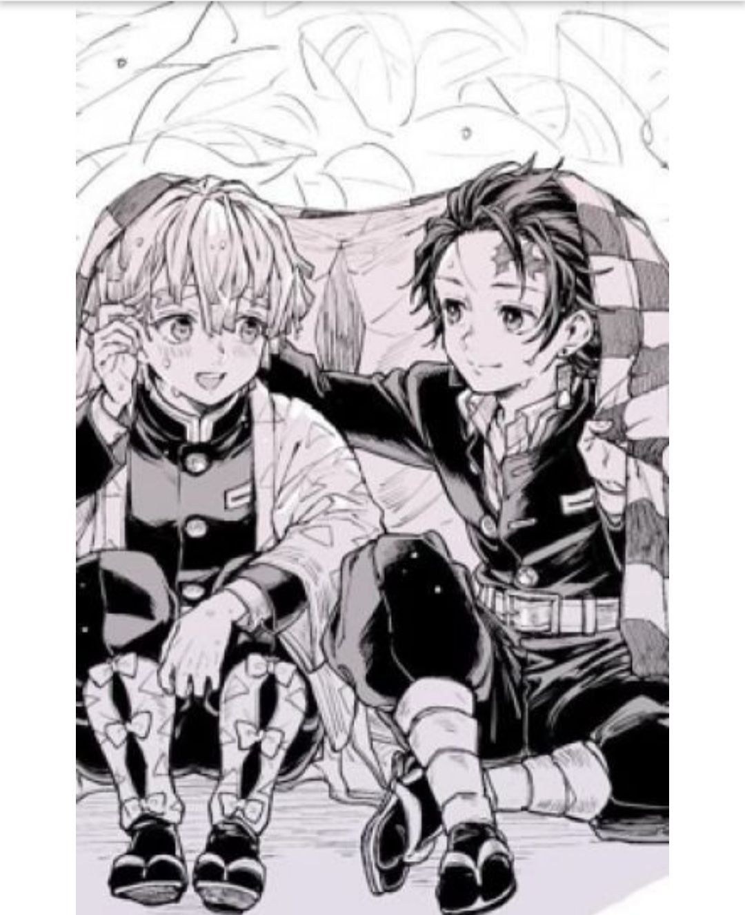 Kakushi x tanjiro manga. Tanjiro and Zenitsu. Танджиро и зеницу Манга. Танджиро и зеницу шип. Zenitsu Agatsuma.