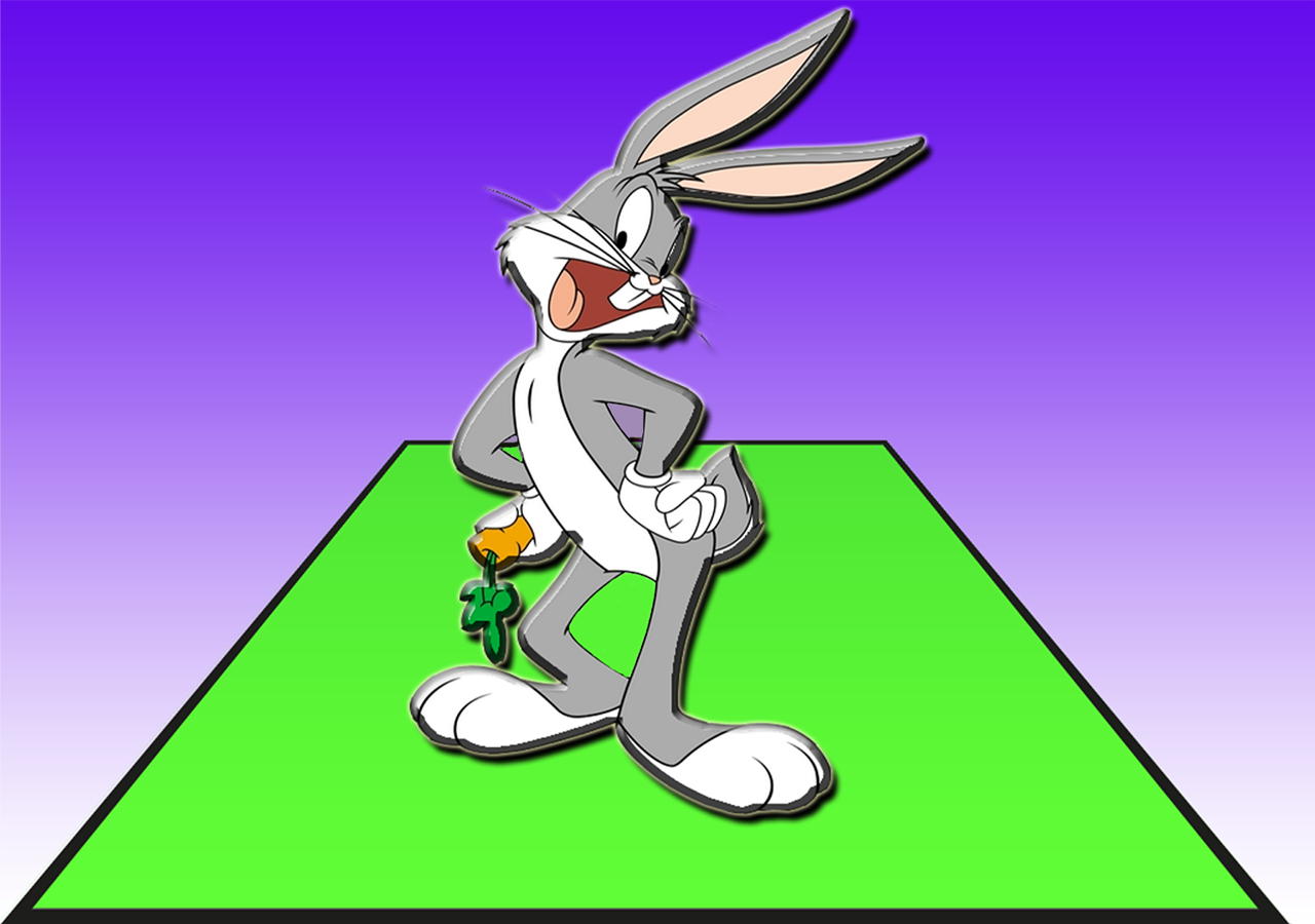 Bunny на двоих. Багз Банни теннис. Bugs Bunny 3d. Багз Банни в костюме.