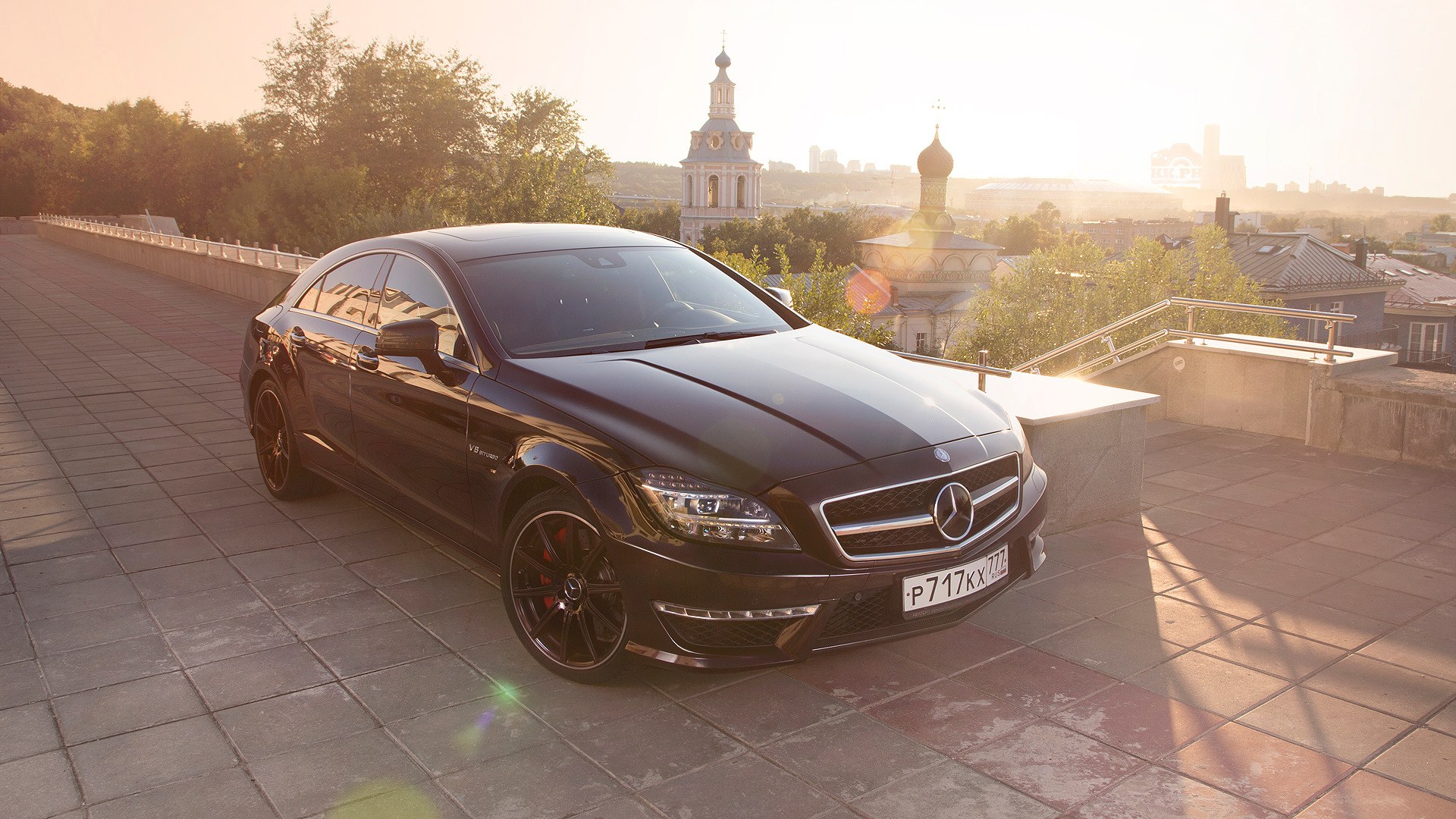 Mercedes CLS 63 AMG тонированный