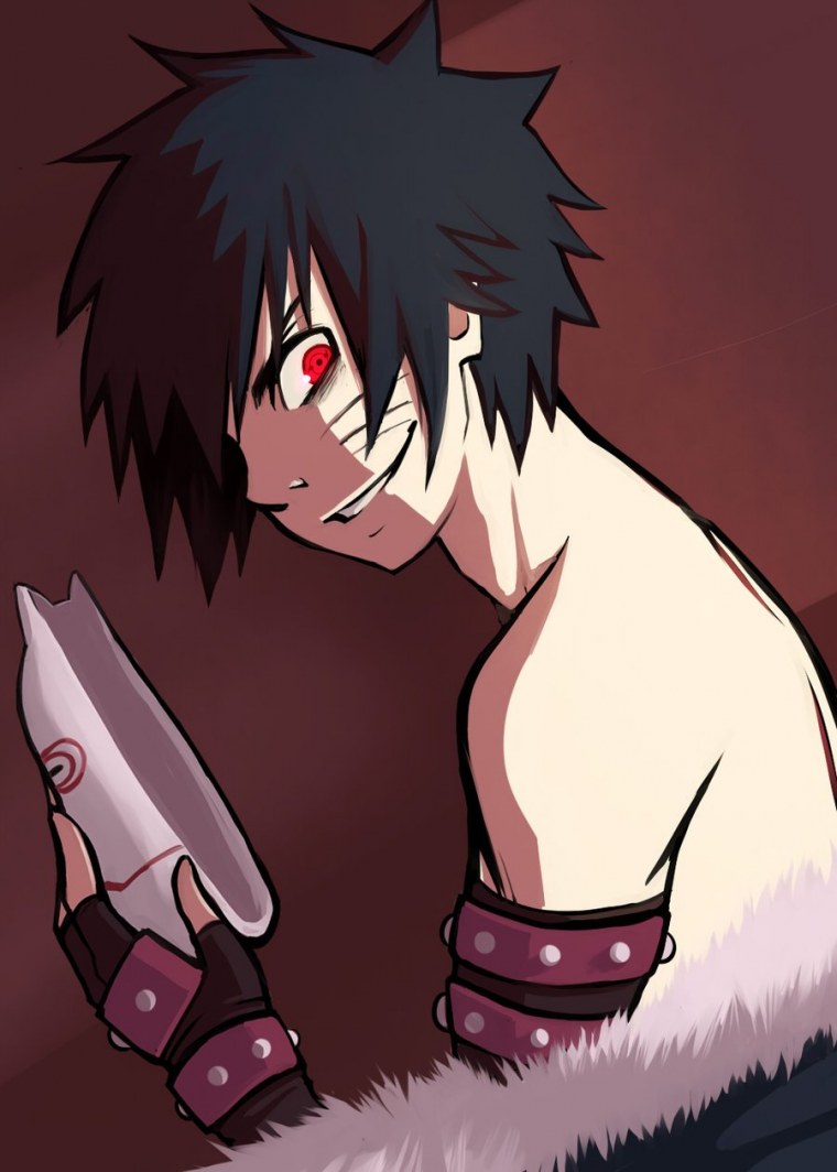 Менма Узумаки арт