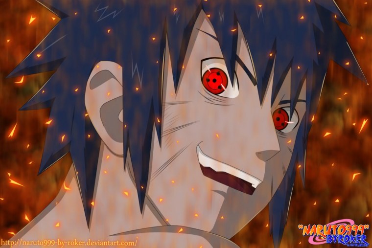 Менма Узумаки Шаринган