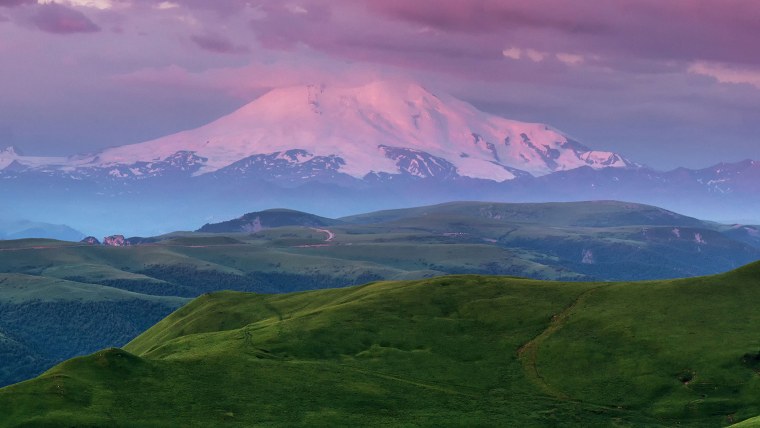 Гора Эльбрус 1920