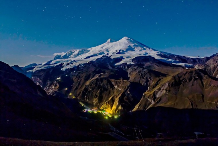 Гора Эльбрус 4к