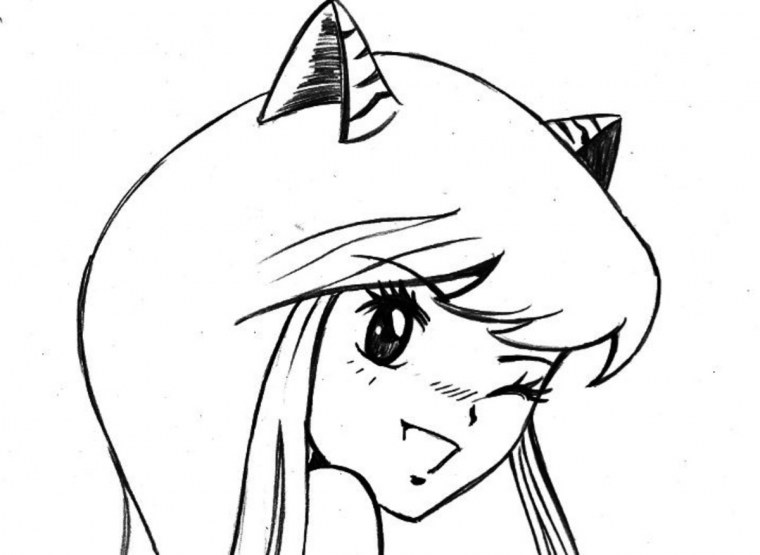 Рисунки для срисовки аниме