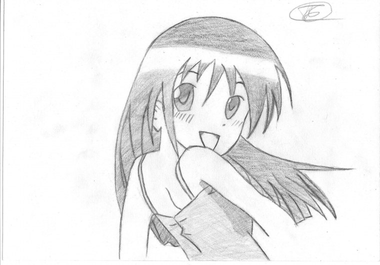 Аниеирисунки карандашом