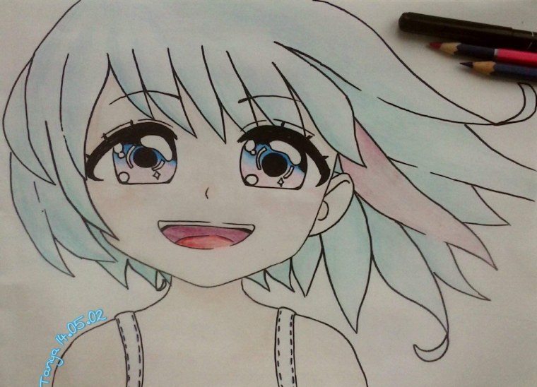 Рисунки карандашом анем