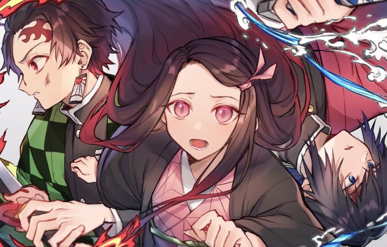 Аниме клинок рассекающий демонов Kimetsu