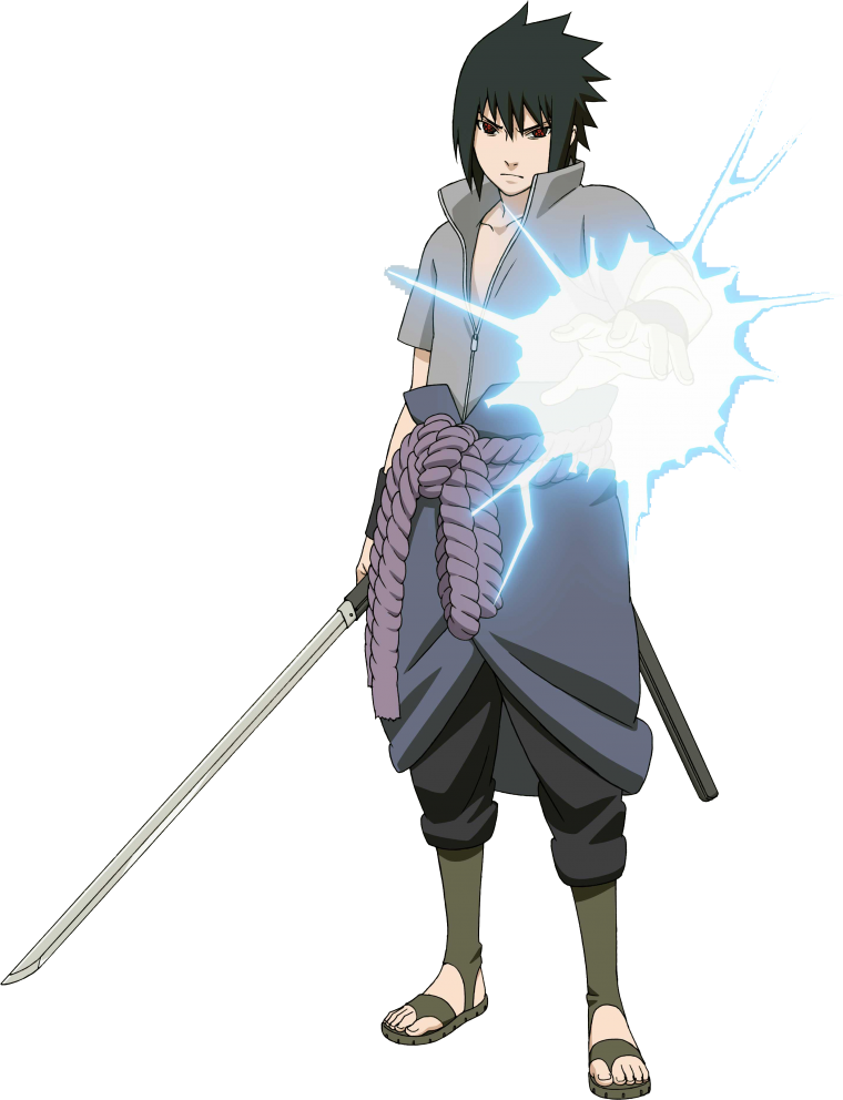 Саске Учиха в полный рост