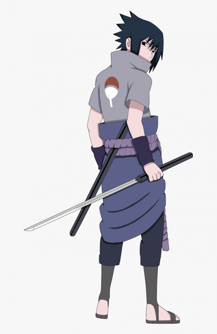 Саске с риннеганом в полный рост