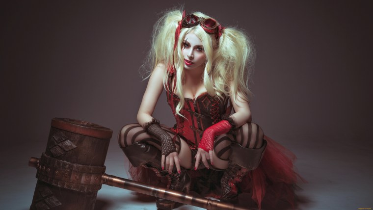 Косплей Харли Квинн 4к