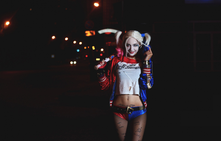 Харли Квинн отряд самоубийц косплей