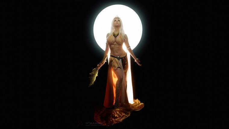 Фэнтези на черном фоне