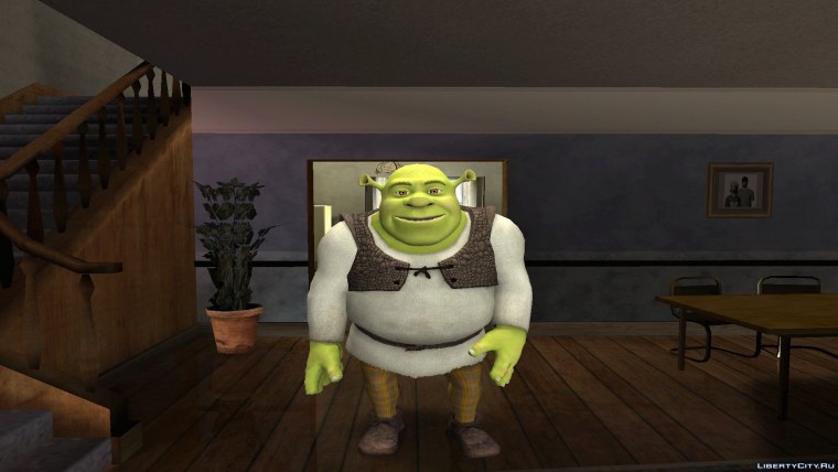 Somebody once told Шрек