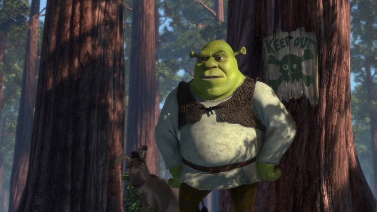 Фон для презентации Шрек