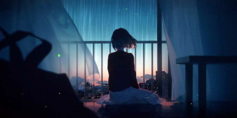 Эстетика одиночества аниме