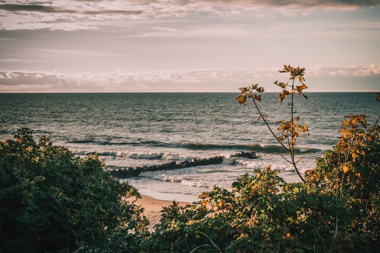 Балтийское море шторм Калининград