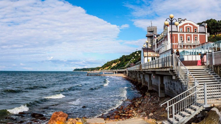 Калининград берег Балтийского моря