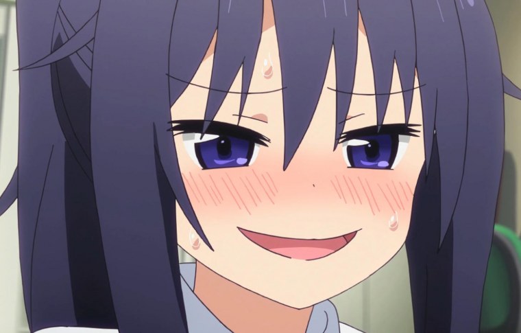 Довольное лицо аниме