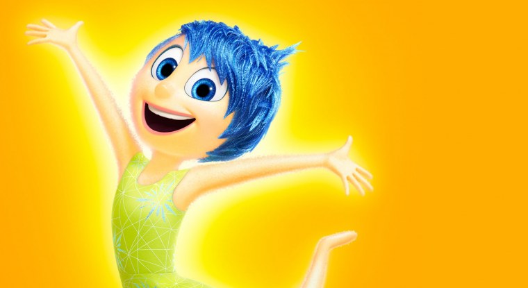 Головоломка радость на белом фоне