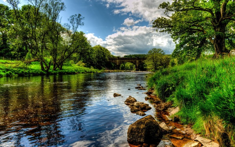 Красивая река