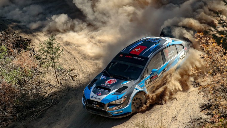 Раллийный Subaru Forester 4к