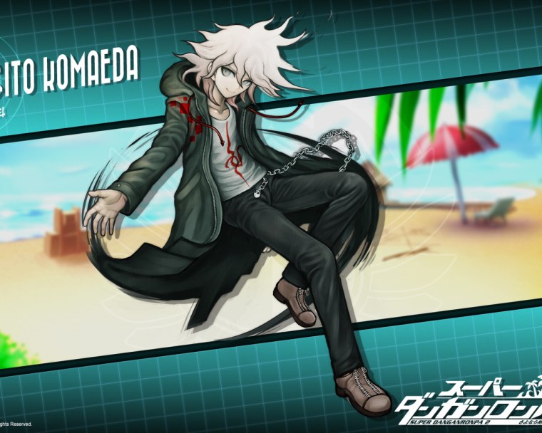 Нагито Комаэда абсолютный везунчик