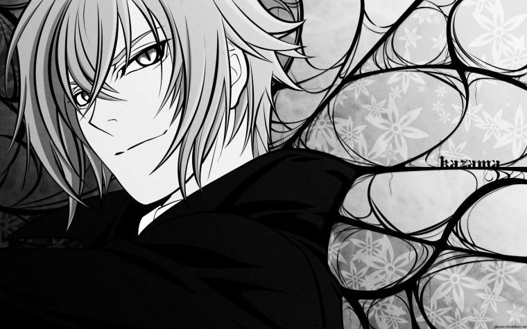 Аниме черно белое