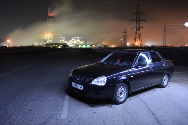 Лада Приора 2 на пневме