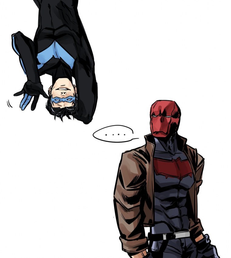 Дик и Джейсон Тодд любовь