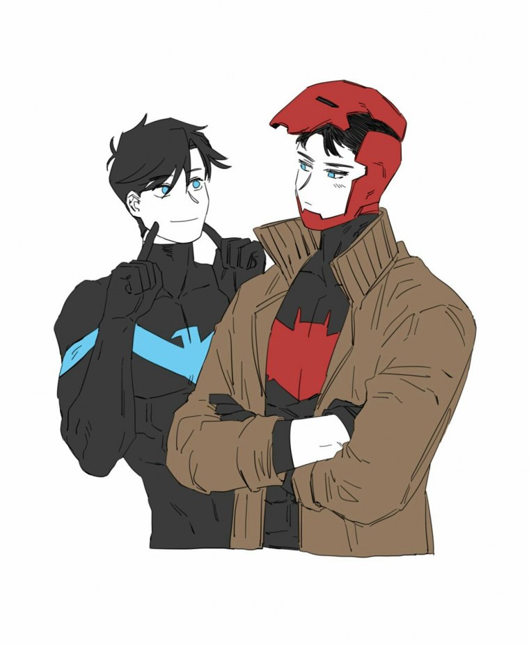 Damian Wayne, Jason Todd and dick Greyson