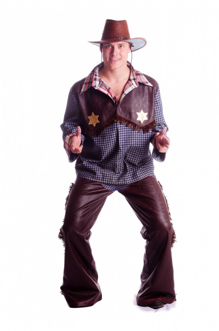 Ковбойская рубашка мужская