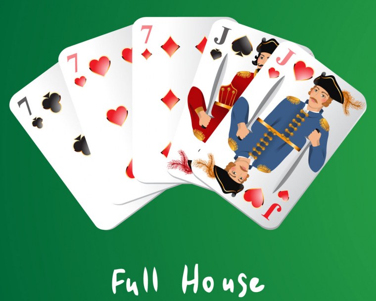 Фулл Хаус Покер комбинации
