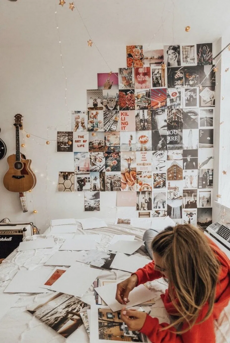Коллаж комнаты подростка