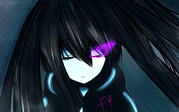 Аниме на черном фоне