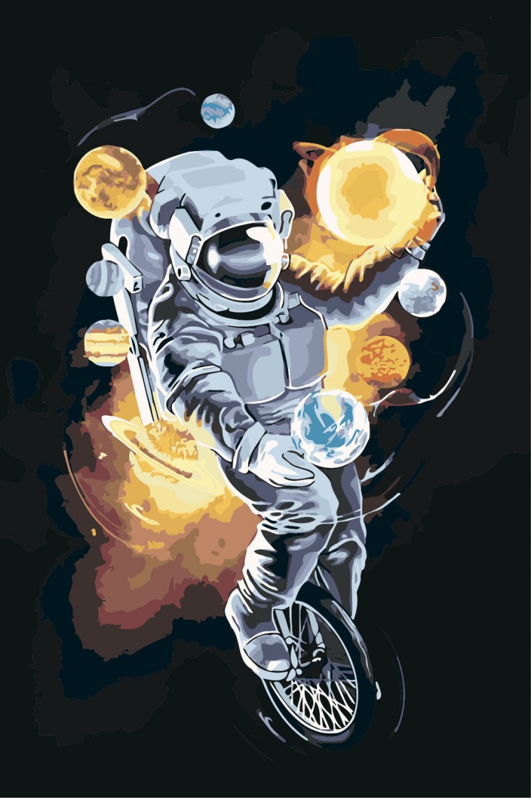 Космонавт арт