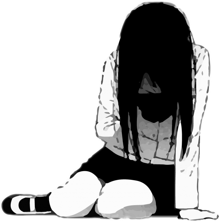 Аниме девушка плачет