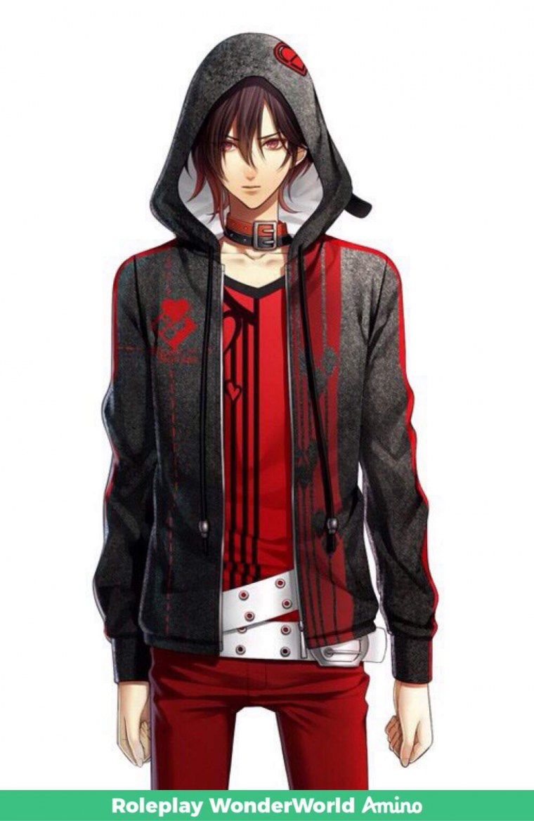 Черноволосый парень аниме