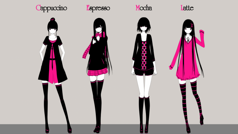 Аниме Наряды для девушек