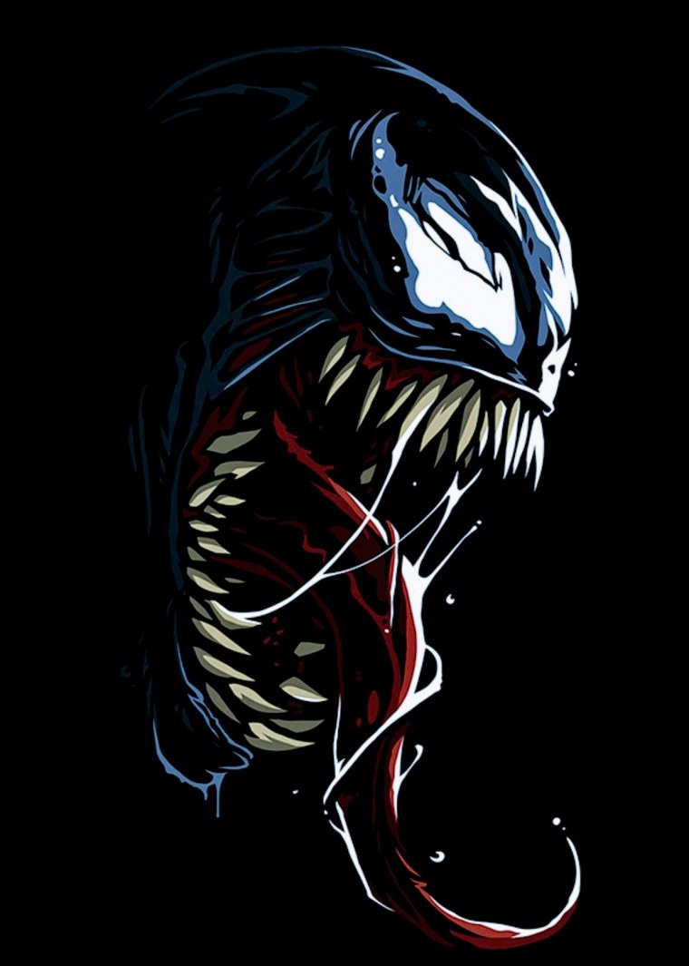 Веном сбоку