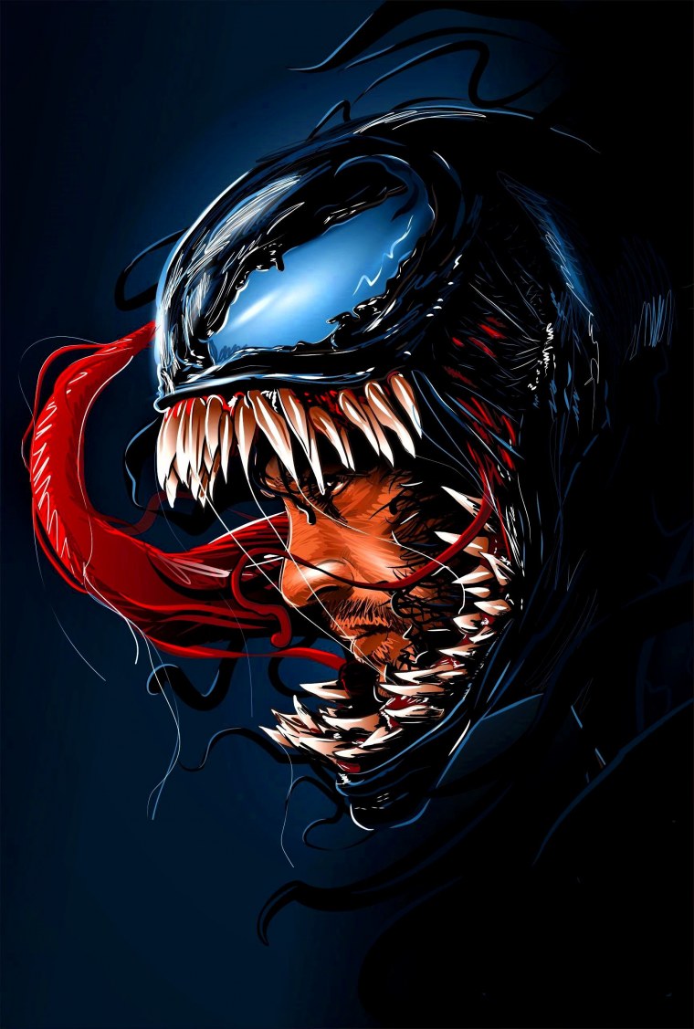 Крутой арт черно белый